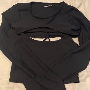 Abercrombie Two-Piece Active Shrug
